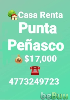 ? Casa de Renta en  PUNTA PEÑASCO  ?$17, Leon, Guanajuato