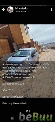 2012 Chevrolet Spark, Antofagasta, Antofagasta