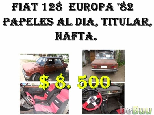  Fiat Fiat 128, Gran Buenos Aires, Capital Federal/GBA