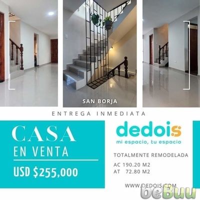 Casa en Venta, San Borja, Lima, Lima