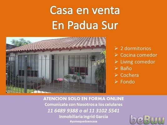Casa en venta en padua sur, Gran Buenos Aires, Capital Federal/GBA