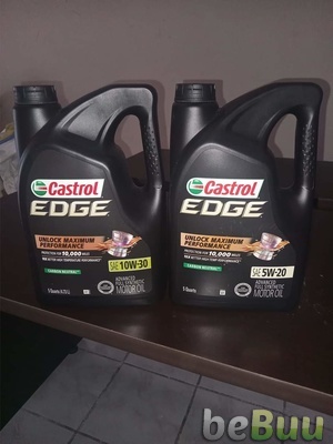 Aceite sintético castrol EDGE 5W-20, 10W-30 $800, Monclova, Coahuila
