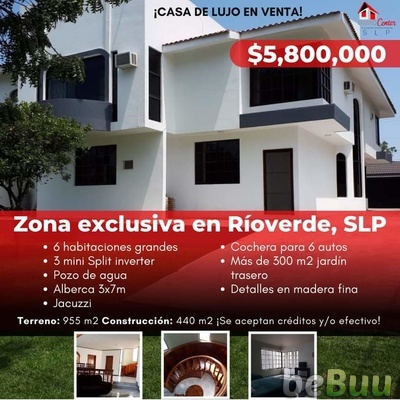 ? Casa de lujo en venta  ? ?Zona exclusiva en Ríoverde, Ciudad Valles, San Luis Potosí