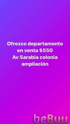 ?OFREZCO DPTO EN VENTA $550 MIL AV SARABIA COL AMPLIACION, Tampico, Tamaulipas
