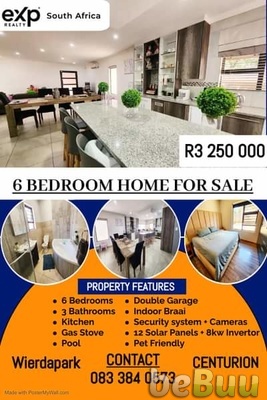 House for Sale, Pretoria, Gauteng