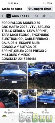 1980 Ford Falcon, Gran La Plata, Prov. de Bs. As.