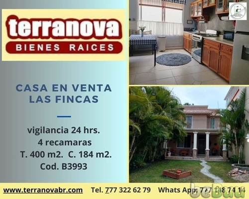 4 habitaciones 2 baños Casa, Cuernavaca, Morelos