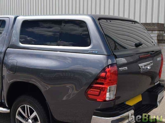 Grey Toyota hilux aeroklas Canopy in really good condition., Hampshire, England