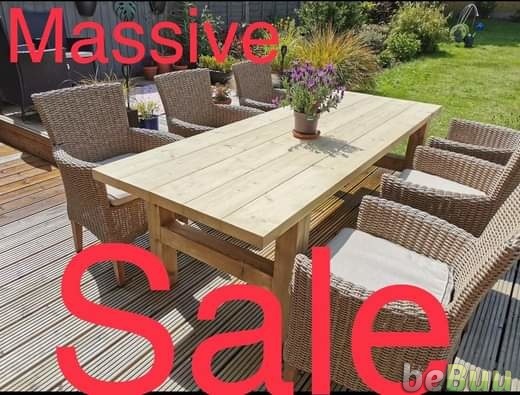 Garden furniture selling at massive discounted prices, Kent, England