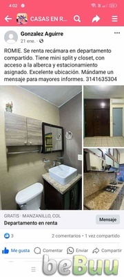 Habitación privada en alquiler Calle Santa Sofía, Manzanillo, Colima
