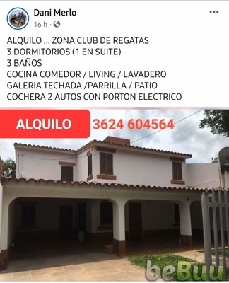 Zona club de Regatas, Resistencia, Chaco