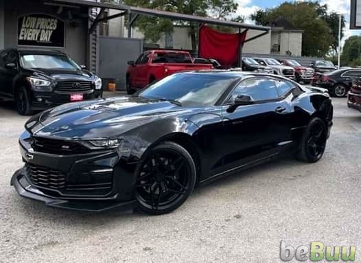 (Black) 2019 Chevrolet Camaro $4,000 Down payment, Houston, Texas