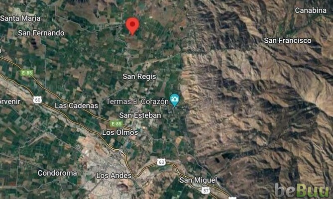 PROPIEDADES THOMPSON vende terrenos en El Cobre, Los Andes, Valparaiso