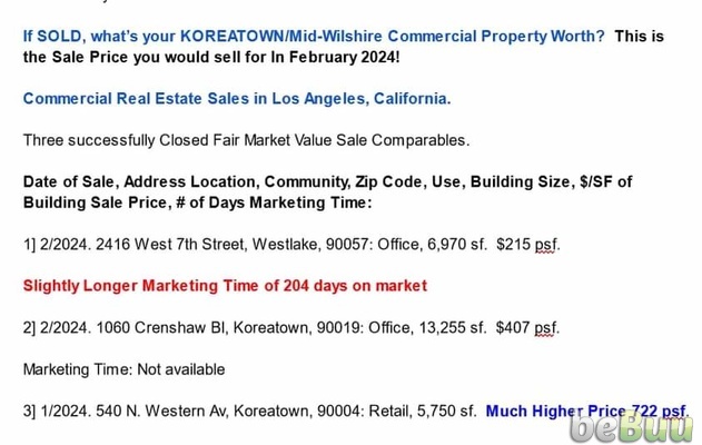 Office for Sale, Los Angeles, California