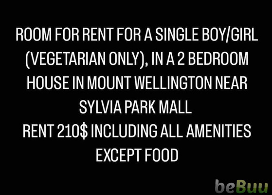 Rent includes all amenities except food, Auckland, Auckland