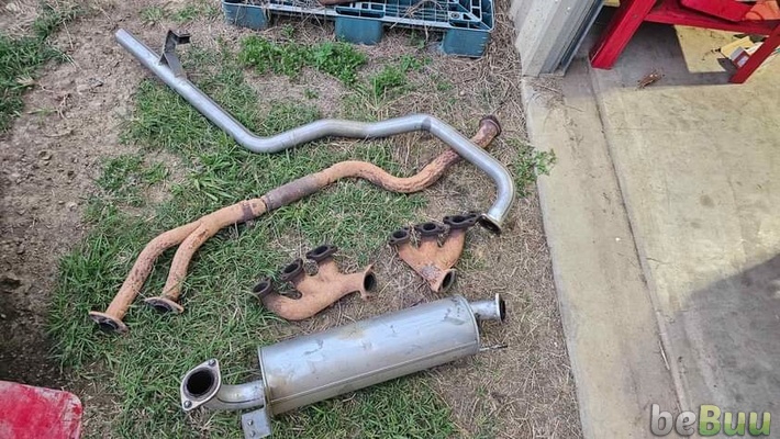 Brand new muffler and end pipe, engine manifold and engine pipe, Bundaberg, Queensland