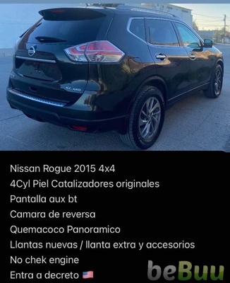 2015 Nissan Rogue · Suv · 120.000 kilómetros, Juarez, Chihuahua