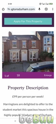 House available for 24-25! Address: 53 The Avenue, Durham, England