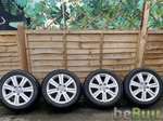 225/50R17 98W 17 INCH ALLOYS WITH TYRES AUDI SET OF 4, West Yorkshire, England