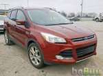 AS IS!!! red 2014 Ford Escape Titanium AWD for sale, Erie, Pennsylvania
