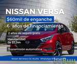 2024 Nissan Versa, Acuña, Coahuila