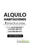 AlQUILO HABITACIONES y MINIDEPARTAMENTOS, Arequipa, Arequipa