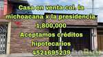Casa en venta col. La Michoacána...Inf.4521695239, Uruapan, Michoacán