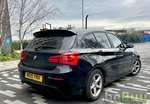 Here we have a BMW 116d efficient dynamics LCI facelift, West Midlands, England