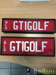 VW Golf GTI plates. Look amazing on any GTI, Cairns, Queensland