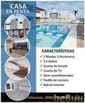 Hermosa casa en renta en La Rioja Residencial, Cancun, Quintana Roo