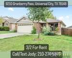 HOUSE FOR RENT  9210 Granberry Pass, San Antonio, Texas