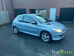 Lovely looking Peugeot 206 1.6 in silver blue, West Midlands, England
