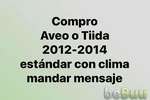 Compro coche estándar  Aveo o Tiida  2012-2014  Mandar mensaje, Chetumal, Quintana Roo