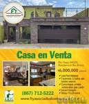 ?BONITA #CASA EN #VENTA?LISTA PARA OCUPARSERÍO YAQUI #4525, Nuevo Laredo, Tamaulipas