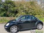 VW Beetle 1.6 Luna petrol 56 reg black 3 door hatchback, Cheshire, England