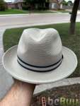 Great looking straw hat, Lubbock, Texas