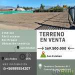 Venta de Terreno en San Esteban. 2.150 m², San Felipe de Aconcagua, Valparaiso