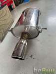 Genuine FGK rear muffler with a 3? inlet and nice tip, Auckland, Auckland